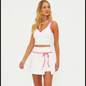 Beach Riot Winnie Skirt- Strawberry Cream